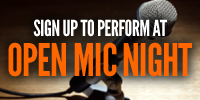 Sign up to perform at Open Mic Night